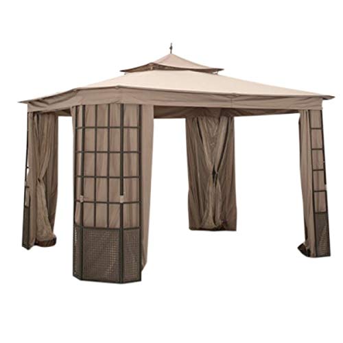 Garden Winds Replacement Canopy Top Cover for Verado Gazebo - RipLock 350