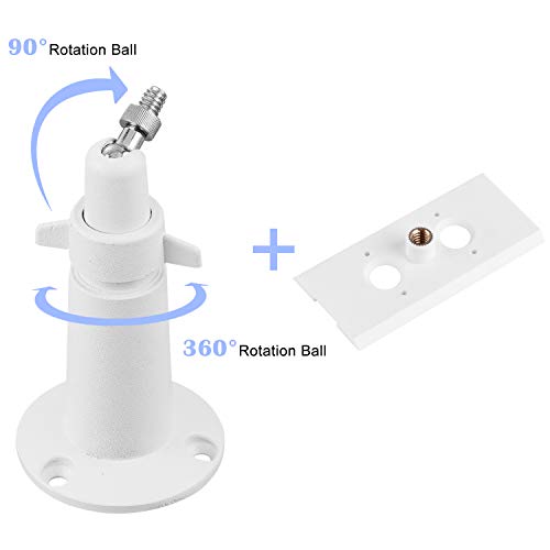 Metal Mount for Ring Spotlight Cam Battery, Adjustable Indoor/Outdoor Sturdy Mount by ALERTCAM (1 Pack)