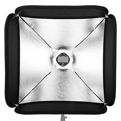 Godox 24"x24"/60cmx60cm Portable Collapsible Softbox Kit for Camera Photography Studio Flash fit Bowens Elinchrom Mount