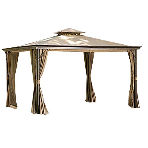 Garden Winds Elworth Gazebo Replacement Canopy Top Cover - RipLock 350