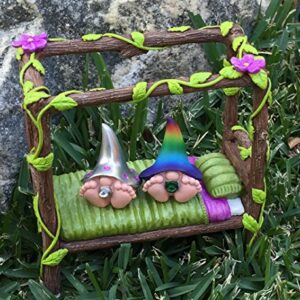 GlitZGlam Miniature Baby Gnomes 7 Pack Collection – The Adorable Baby Gnomes for The Fairy Garden That Garden Fairies Love
