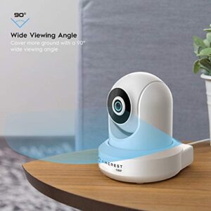 Amcrest 1080P WiFi Security Camera 2MP Indoor Pan/Tilt Wireless IP Camera, IP2M-841W (White)