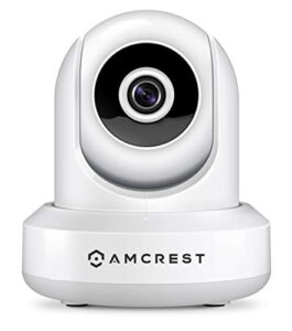amcrest 1080p wifi security camera 2mp indoor pan/tilt wireless ip camera, ip2m-841w (white)