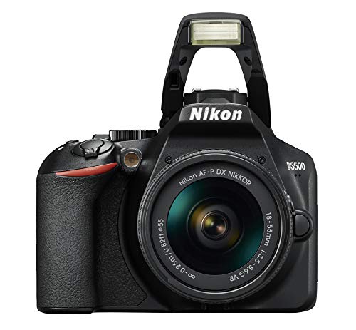 Nikon VBA550K001 D3500 + AF-P DX 18–55 VR Kit - Black