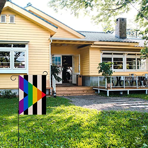 Ally Pride Garden Flag LGBT Rainbow LGBTQ Alliance Gay Pride Support Vertical Double Sized Yard Outdoor Decoration