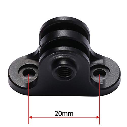 Bicycle Combo Mount Adapter,Computer Bracket Camera Adapter for Garmin Edge 200 500 510 520 800 810 820 1000,Compatible with Gopro Sport Action Camera and Bryton Mount