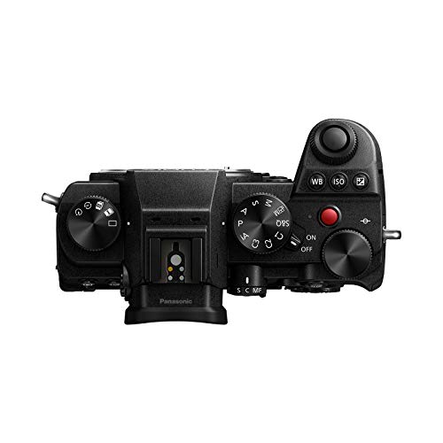 Panasonic LUMIX S5 Full Frame Mirrorless Camera, 4K 60P Video Recording with Flip Screen & WiFi, LUMIX S 20-60mm F3.5-5.6 Lens, L-Mount, 5-Axis Dual I.S, DC-S5KK (Black)