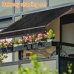 QCGGOW 40% Sunblock Shade Cloth, 10FTx20FT UV Sun Mesh - Black Bulk Resistant Net for Garden, Plant, Greenhouse, Cover, Balcony, Outdoor