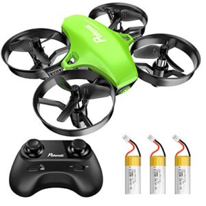 potensic upgraded a20 mini drone easy to fly even to kids and beginners, rc helicopter quadcopter with auto hovering, headless mode, 3 batteries and remote control, gift choice for boys and girls