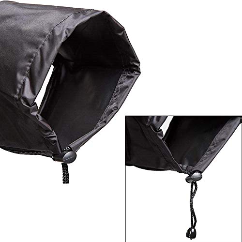 WANBY Waterproof Camera Rain Cover Professional Soft Black Camera Rain Covers for All DSLR SLR Cameras