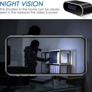 Spy Camera Hidden Camera Detector- HD1080P WiFi Camera for Home Office Security Surveillance Camera with Motion Detection Night Vision