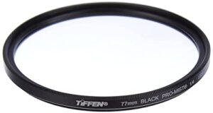 tiffen 77bpm14 77mm black pro-mist 1/4 diffusion camera filter