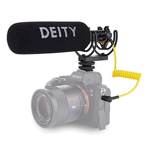 Deity V-Mic D3 Pro Super-Cardioid Directional Shotgun Microphone with Rycote Shockmount for DSLRs, Camcorders, Smartphones, Tablets, Handy Recorders, Laptop and Bodypack Transmitters