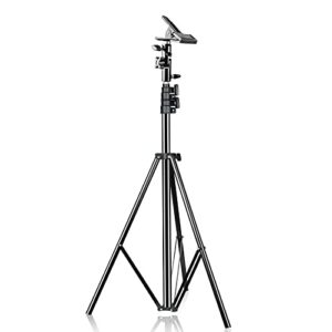 EMART 8.5FT Light Stand Kit with 5/8" Reflector Holder,Heavy Duty Metal Clamp Holder Light Stand Bracket with Umbrella Hole,Reflector Stand and Clamp Reflectors Holder for Photography Video Studio