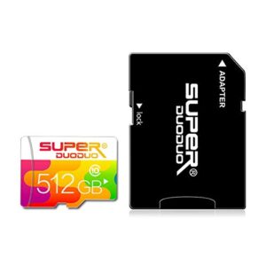 micro sd card 512gb micro memory sd cards with a free sd card adapter,tf card 512gb memory card 512gb fast speed for camera/android phones