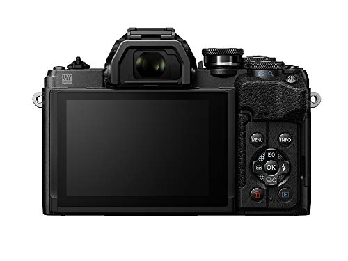 OLYMPUS E-M10 Mark IV Black Micro Four Thirds System Camera M.Zuiko Digital ED 14-42mm F3.5-5.6 EZ kit 20MP Sensor 5-Axis Image Stabilization 4K Video Wi-Fi