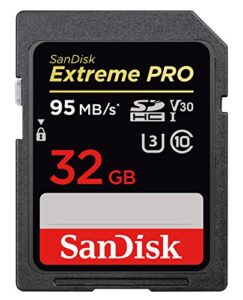 sandisk extreme pro 32gb sdhc uhs-i card (sdsdxxg-032g-gn4in)
