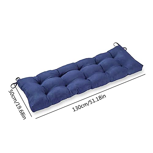 N / B Outdoor Bench Cushion, Patio Seat Cushions for Benches, Porch Swing Seating Pads Soft Lounger Loveseat Wicker Chair Pillow Indoor Lounge Chairs Love Seats Pad Outside Garden Furniture (A2)