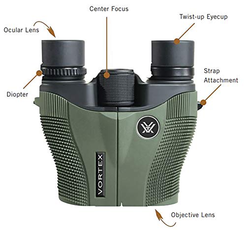 Vortex Optics Vanquish Reverse Porro Prism Binoculars 10x26