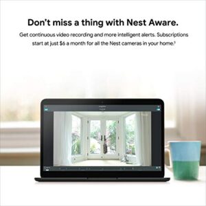 Google Nest Cam Indoor 3 Pack - Wired Indoor Camera for Home Security - Control with Your Phone and Get Mobile Alerts - Surveillance Camera with 24/7 Live Video and Night Vision