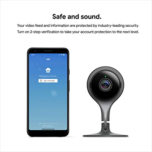 Google Nest Cam Indoor 3 Pack - Wired Indoor Camera for Home Security - Control with Your Phone and Get Mobile Alerts - Surveillance Camera with 24/7 Live Video and Night Vision