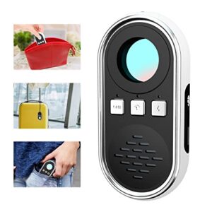 olyaxen anti hidden camera detector spy camera finder personal emergency safe sound alarm with mini led flashlight pocket sized camera finder locates hidden camera quickly and instantly