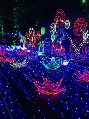 ECOLINEAR Solar String Lights 30 LEDs Outdoor Solar Powered LED String Lights Waterproof Copper Wire Lights for Christmas Garden (Four Colors)