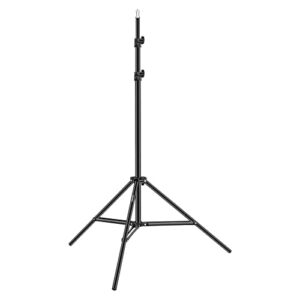 neewer photography light stand, 3-6.6ft/92-200cm adjustable sturdy tripod stand for reflectors, softboxes, lights, umbrellas, load capacity: 17.6lb/8kg