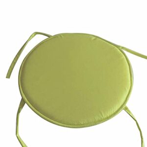 indoor outdoor chair cushions seat cushion round chair cushions with ties, round chair pads for dining chairs, bar stool cushions bistro chair cushions set for patio garden home kitchen