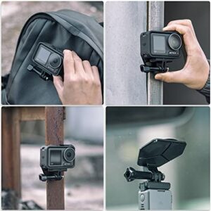 SUREWO Magnetic Action Camera Mount for Gopro,Magnetic Fence Mount Compatible with GoPro Hero 11 10 9 8 7 6 5 Black,DJI Osmo Action 3,Crosstour/Campark/AkASO and More