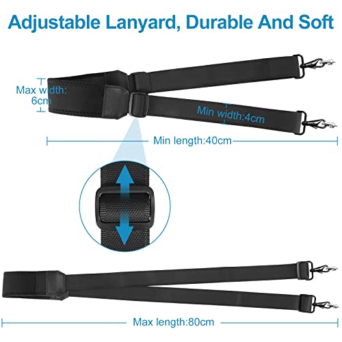 SKYREAT High-Grade Nylon Braided Shoulder Lanyard Neck Strap with CNC Aluminum Alloy Screw for DJI Smart Controller/RC Pro/Mavic 3 | Mini 3 Pro RC Accessories