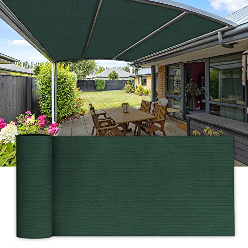 COARBOR 6'x50' Outdoor Shade Fabric Cloth Material Roll for DIY Pergola Cover Carport Patio Deck Backyard Garden Plant Shade Cover Yard Balcony Privacy Shade Screen Green