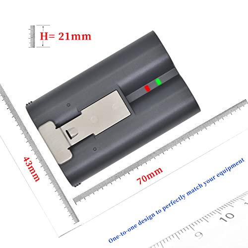 Rechargeable Lithium-Ion V4 Battery for Ring-Doorbell Camera 1/2/3/4, Upgraded Battery Compatible with Video Doorbell and Spotlight Cam Solar Stick Up Camera (2nd & 3rd Gen) 3.65V 6040mAh (1-Pack)