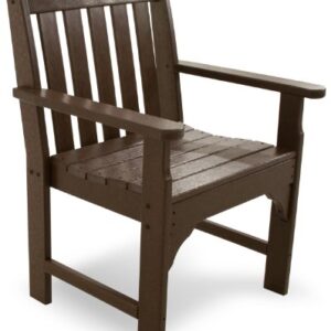 POLYWOOD GNB24MA Vineyard Garden Arm Chair, Mahogany