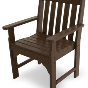 POLYWOOD GNB24MA Vineyard Garden Arm Chair, Mahogany