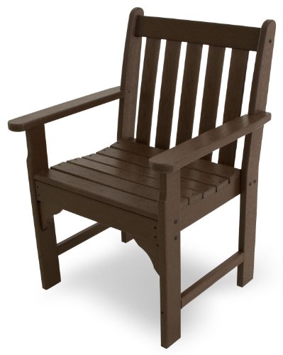 POLYWOOD GNB24MA Vineyard Garden Arm Chair, Mahogany