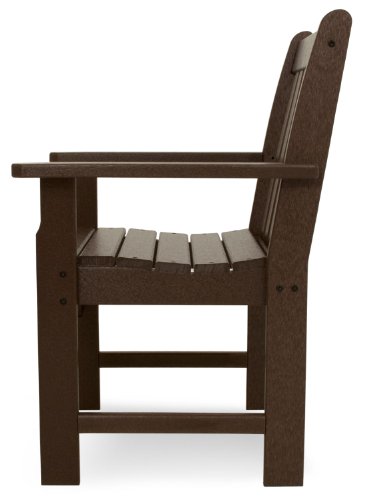 POLYWOOD GNB24MA Vineyard Garden Arm Chair, Mahogany