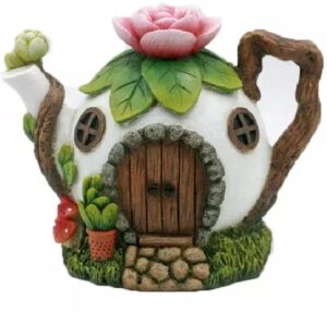 mokoboho teapot fairy garden house