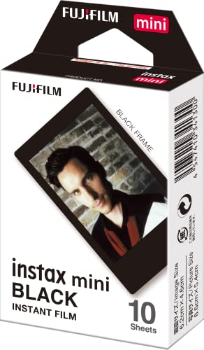 Fujifilm Instax Mini Black Film - 10 Exposures