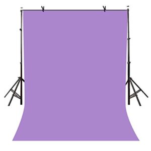 lylycty 5x7ft photography studio non-woven backdrop light purple backdrop solid color backdrop simple background ly087