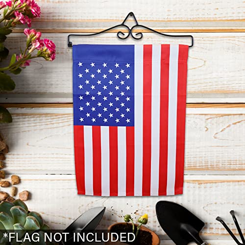 H&G Studio Garden Flag Wall Hanger - Perfect for Mailboxes, Doors, Walls, etc