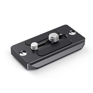 smallrig quick release plate compatible with arca swiss standard for cameras and cages – 2146