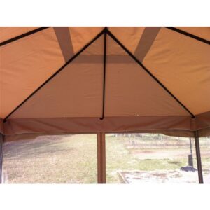 Garden Winds 10 x 12 Gazebo Replacement Canopy Top Cover - RipLock 350