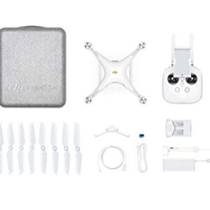 DJI Phantom 4 Pro V2.0 - Drone Quadcopter UAV with 20MP Camera 1" CMOS Sensor 4K H.265 Video 3-Axis Gimbal White