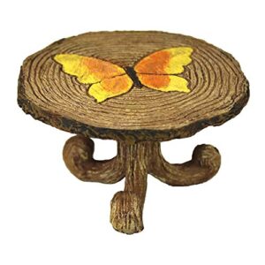 NW Wholesaler Fairy Garden Supply - Fairy Furniture - Butterfly Table & Chairs Set for Miniature Fairy Gardens
