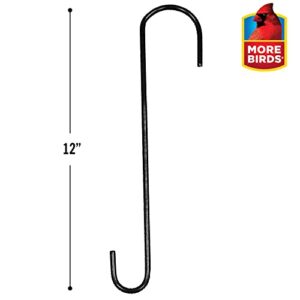 More Birds 12-Inch Extension Steel Hook, Windchimes