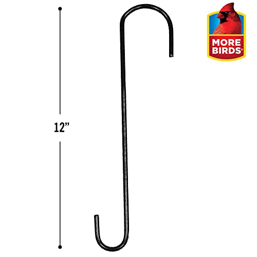 More Birds 12-Inch Extension Steel Hook, Windchimes