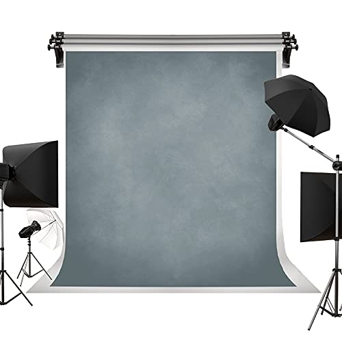 Kate 5x7ft Abstract Blue Grey Backdrop Portrait Backdrops for Vintage Photography