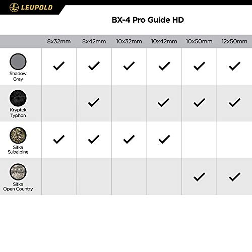 Leupold BX-4 Pro Guide HD 10x42mm Binoculars