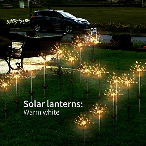 CE-galaxy Outdoor Solar Garden Lights 2 Pack (Stars)